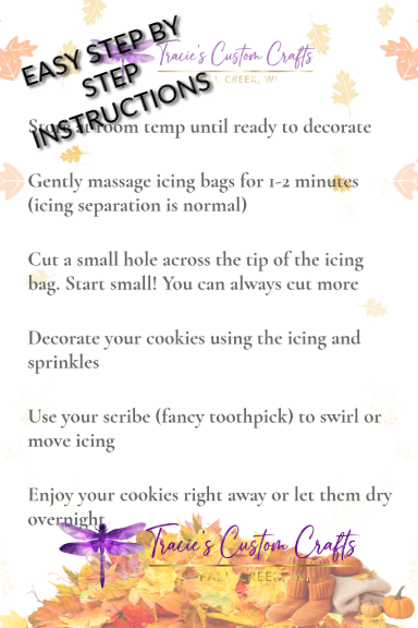 🍁 FALL DIY COOKIE KIT
