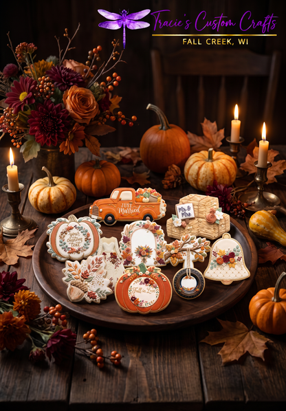 Falling in Love Cookie Cutter & Stamp Collection - A Rustic Bridal Collection