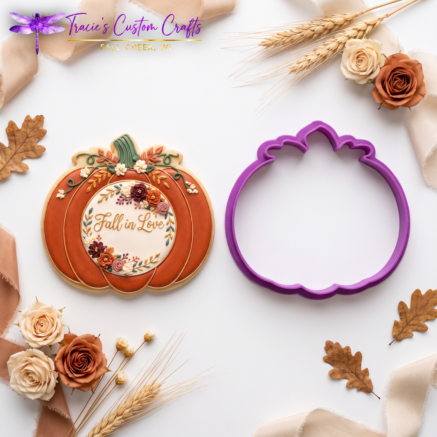Falling in Love Cookie Cutter & Stamp Collection - A Rustic Bridal Collection