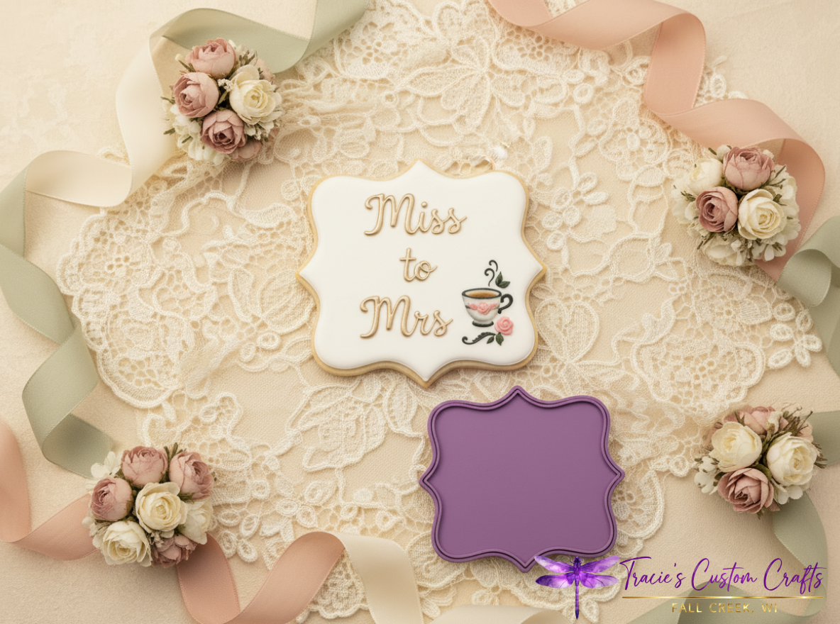 ⭐ Sweet Tea Time Cookie Cutters & Stamps – Charming Tea Party Collection
