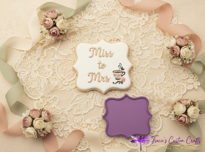 ⭐ Sweet Tea Time Cookie Cutters & Stamps – Charming Tea Party Collection