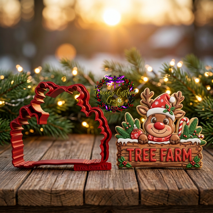 Barnyard Christmas -  Holiday Signs Collection- A Rustic Holiday Collection