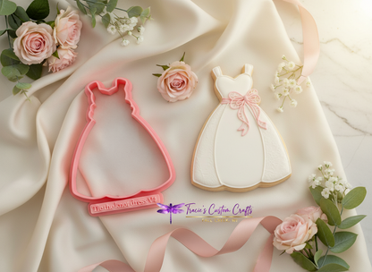 ⭐ She’s Tying the Knot Cookie Cutters & Stamps – Modern Bridal Shower Collection
