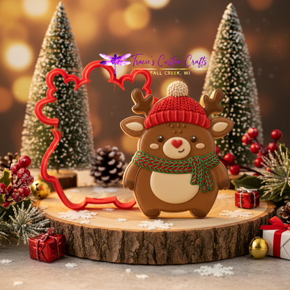 ⭐ Cozy Critters Holiday Cookie Cutters & Stamps – Woodland Christmas Collection