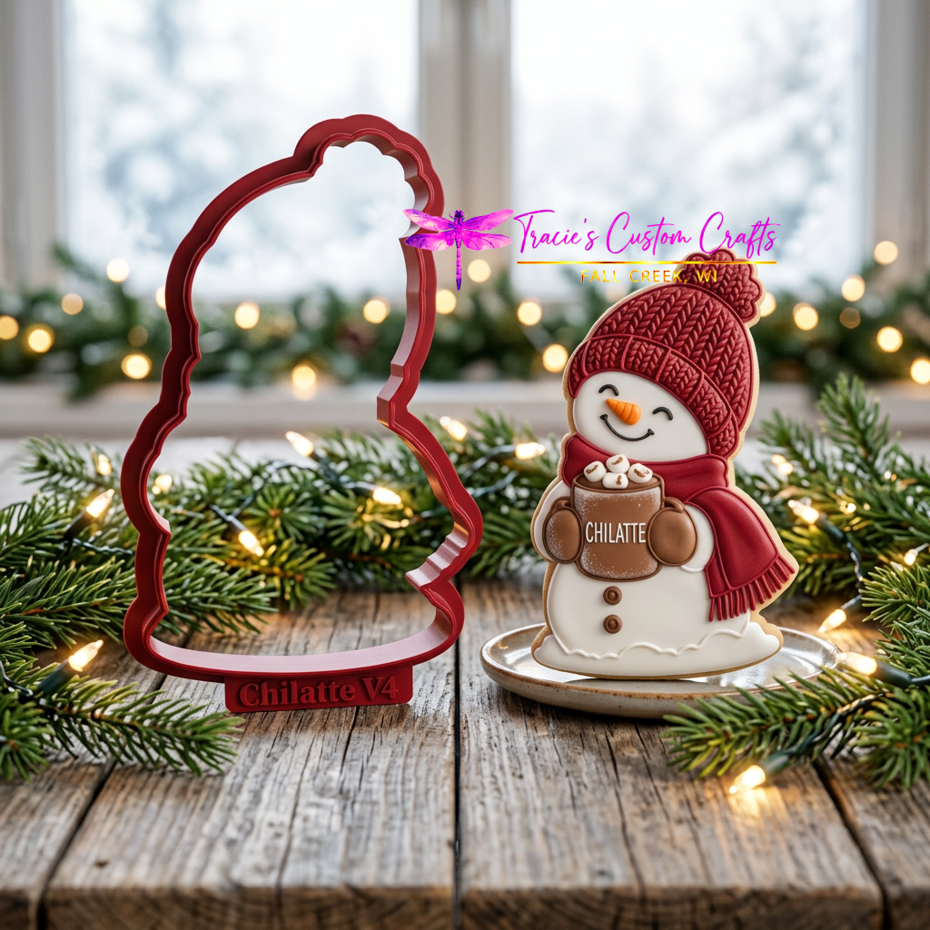 Barnyard Christmas -  Winter Treats Cookie Cutter & Stamp Set - A Rustic Holiday Collection