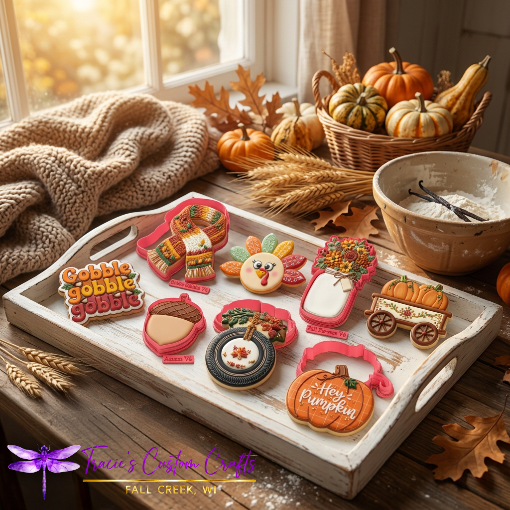 Harvest Lane Fall Cookie Cutter & Stamp Collection - A Vintage Collection