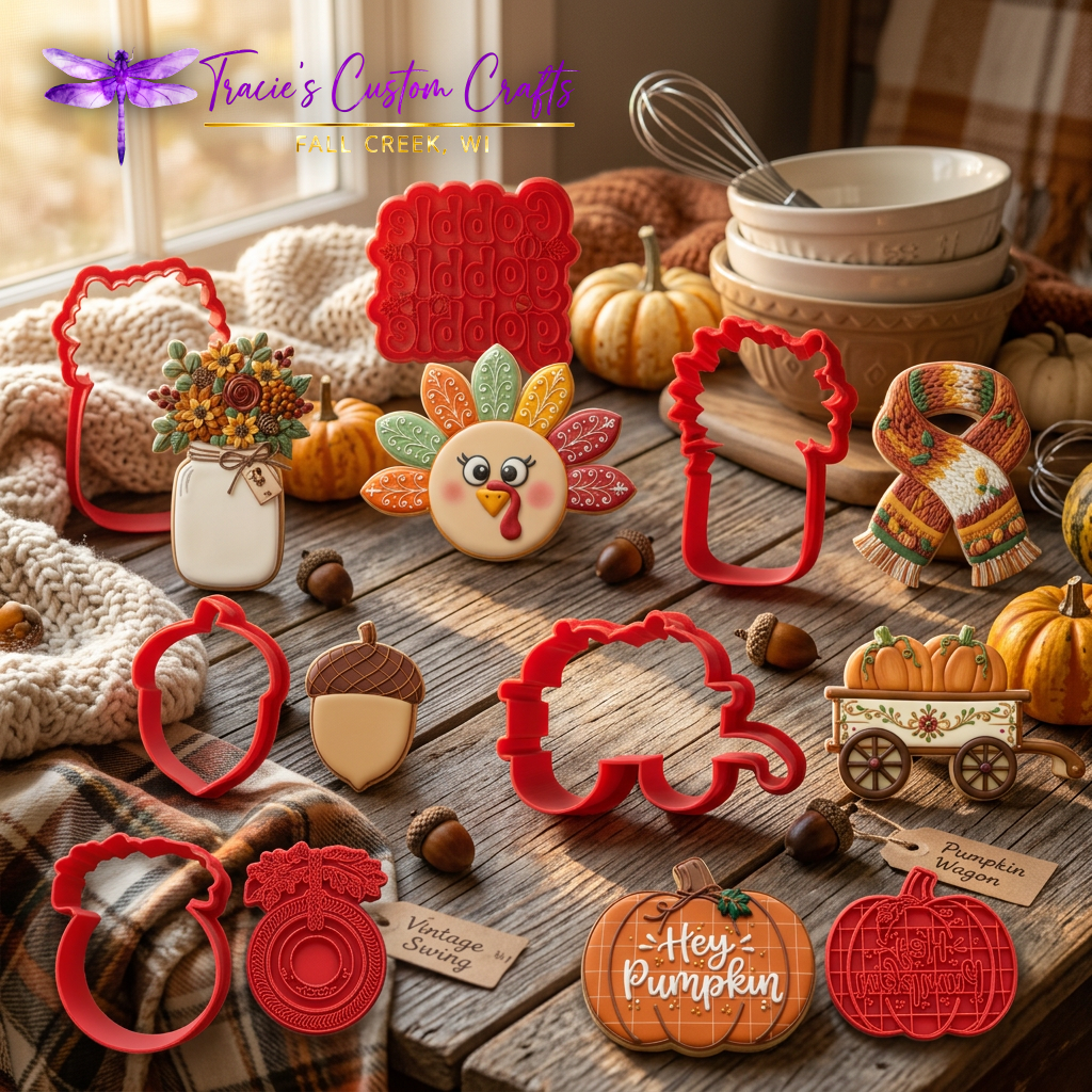 Harvest Lane Fall Cookie Cutter & Stamp Collection - A Vintage Collection