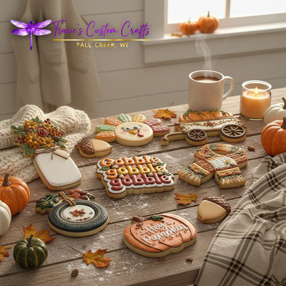 Harvest Lane Fall Cookie Cutter & Stamp Collection - A Vintage Collection
