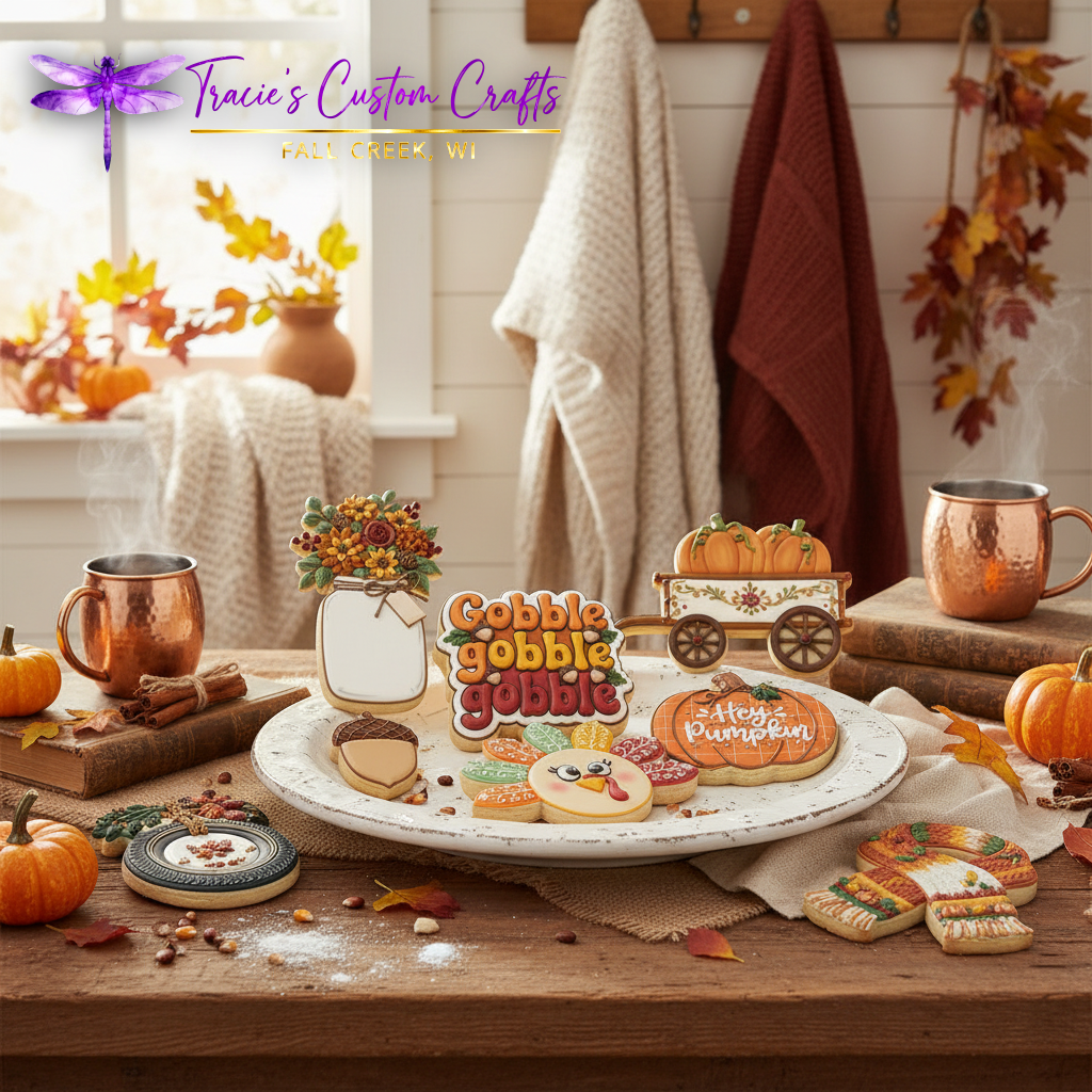 Harvest Lane Fall Cookie Cutter & Stamp Collection - A Vintage Collection