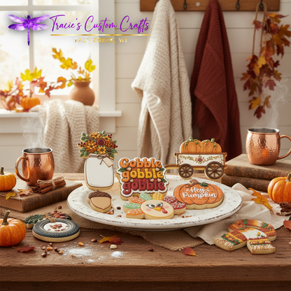 Harvest Lane Fall Cookie Cutter & Stamp Collection - A Vintage Collection