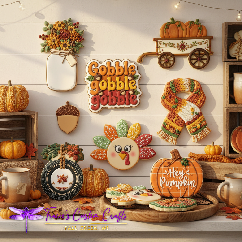 Harvest Lane Fall Cookie Cutter & Stamp Collection - A Vintage Collection