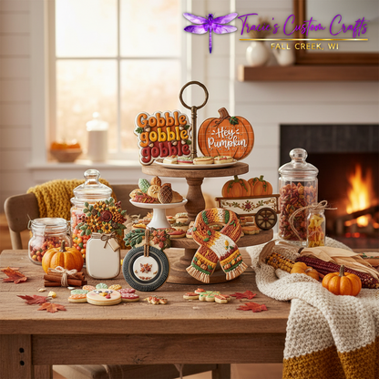 Harvest Lane Fall Cookie Cutter & Stamp Collection - A Vintage Collection