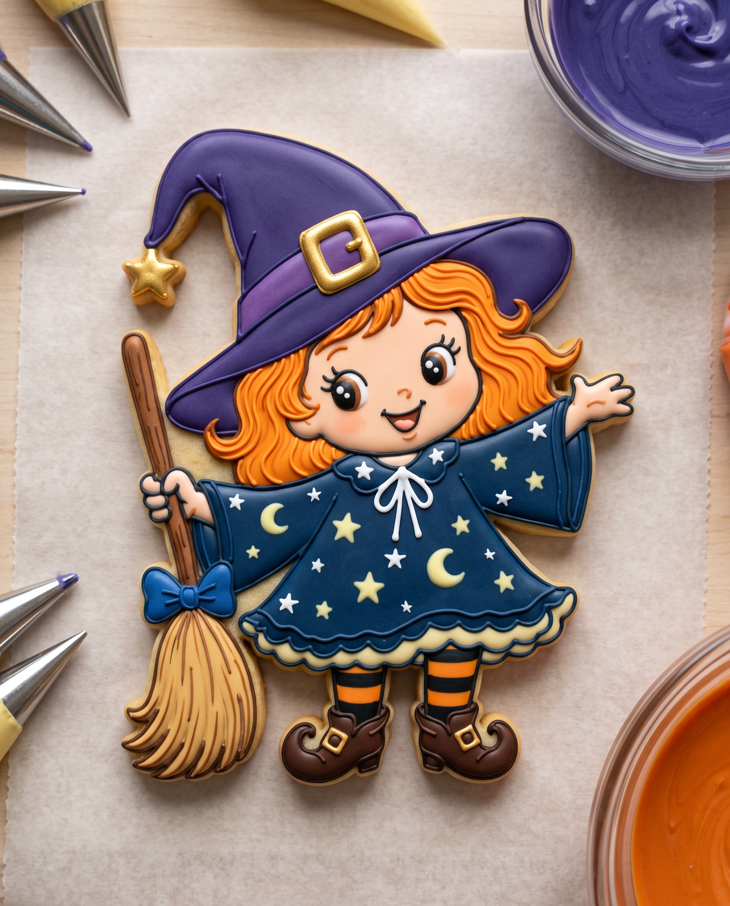 Witch Cookie Cutter & Stamp