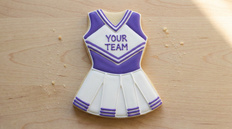 Customizable School Spirit Cookie Cutter Collection | Cheer & Dance Baking Designs
