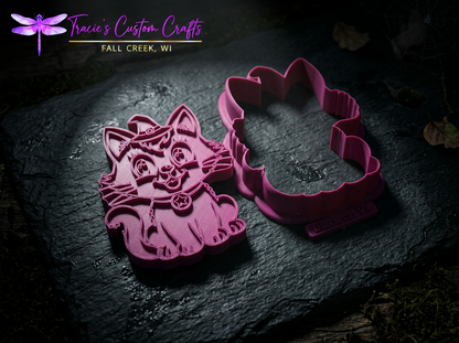 Cute Halloween Characters Cookie Cutter & Stamp Bundle - An adorable halloween collection