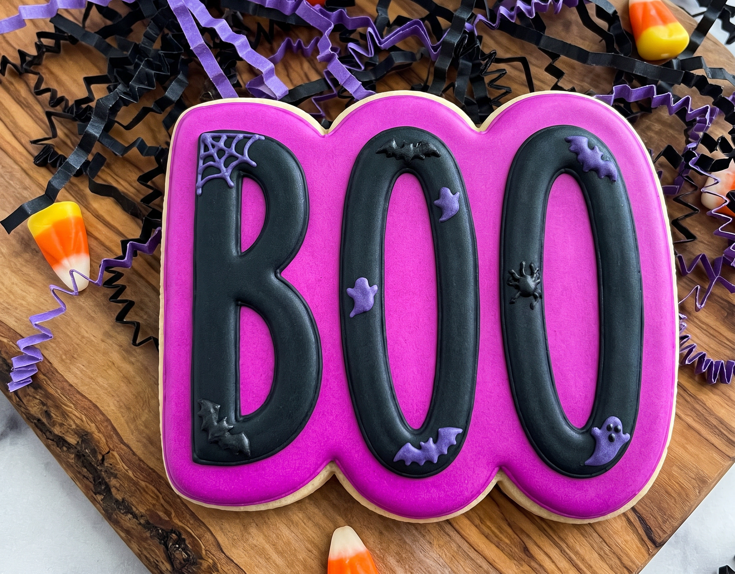 BOO Cookie Cutter & Stamp