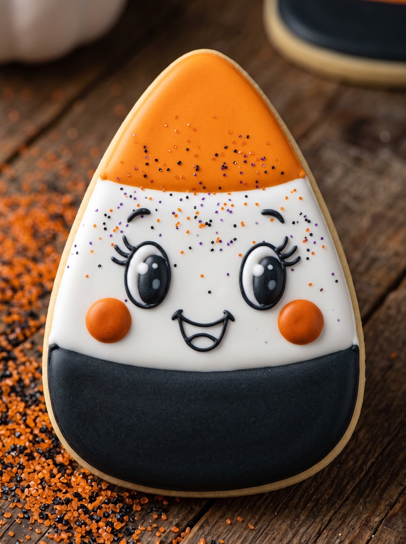 Candy Corn Cookie Cutter & Stamp