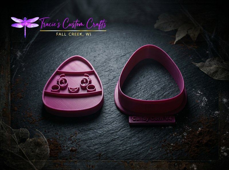 Candy Corn Cookie Cutter & Stamp