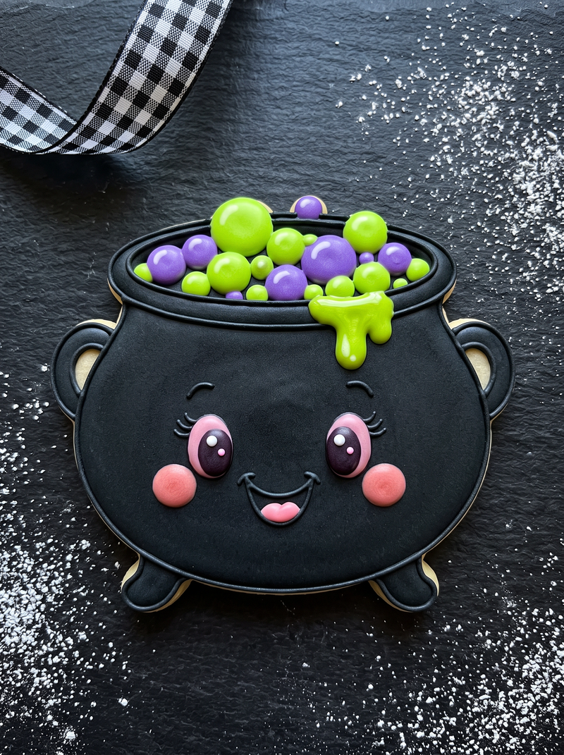 Cauldron Cookie Cutter & Stamp