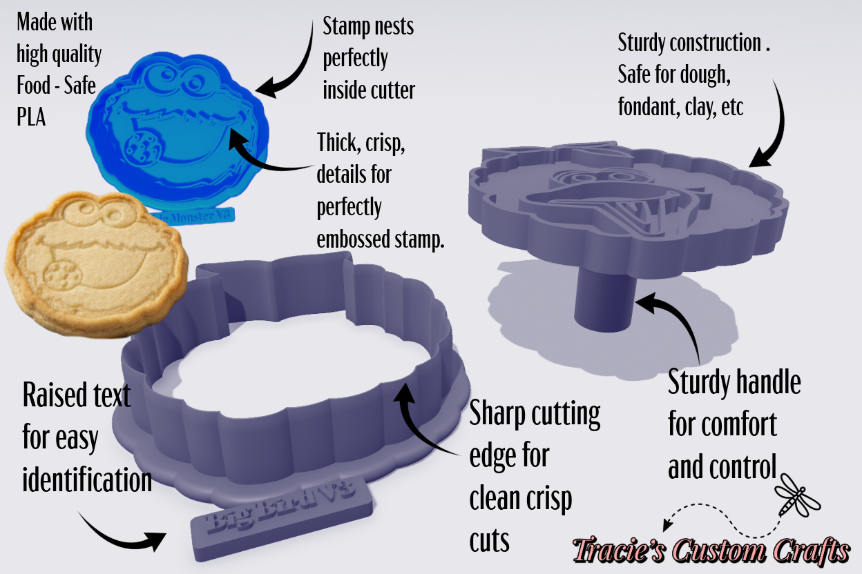 Customizable School Spirit Cookie Cutter Collection | Cheer & Dance Baking Designs