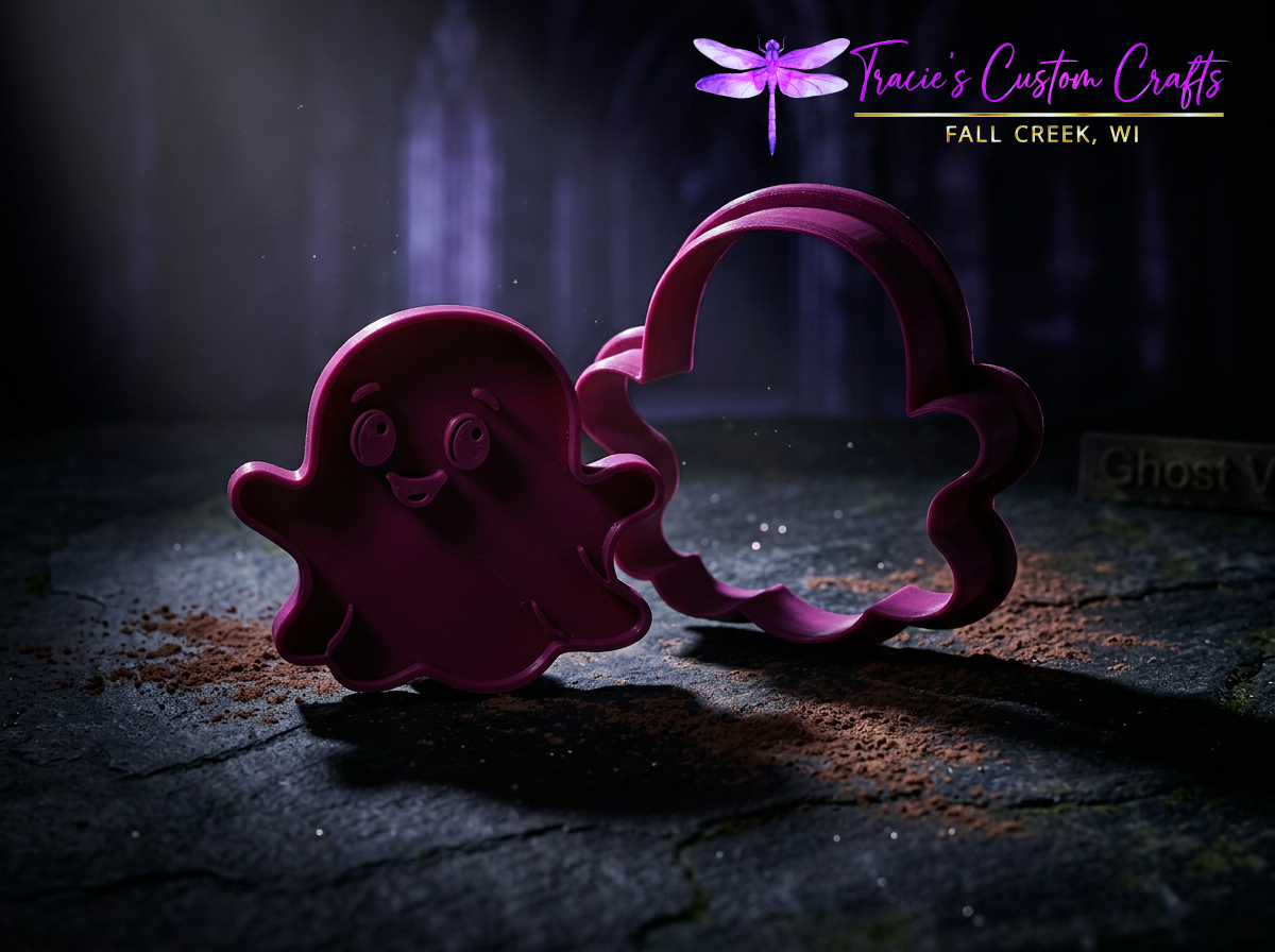 Ghost Cookie Cutter & Stamp