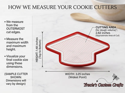Blessings & Grace Cookie Cutters • Baptism|Communion Cookie Set • 3D Printed Food‑Safe PLA • Religious Cookie Cutters for Fondant|Clay