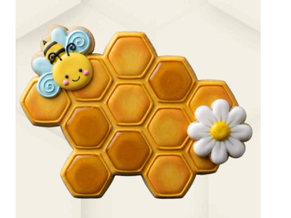 ⭐ Sweet As Can Bee Cookie Cutters – Queen Bee, Honey Pot, Hive & More