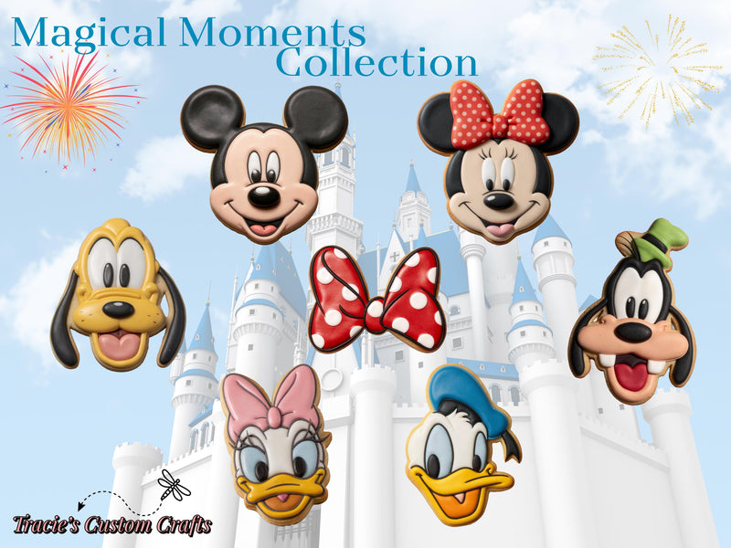 ⭐ Disney’s Magical Moments Cookie Cutters & Stamps – Classic Character Celebration Collection