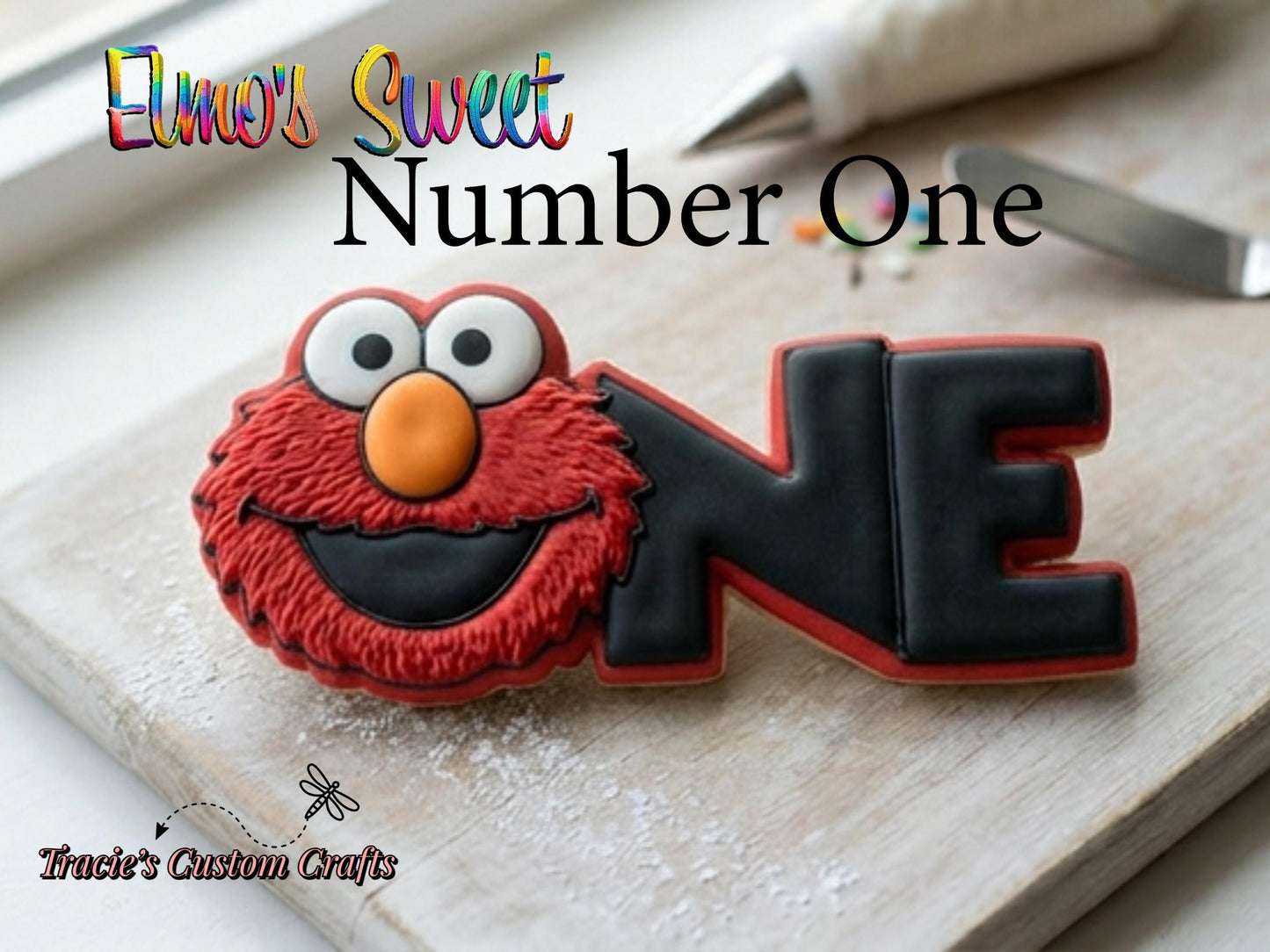 Sweet Number One Cookie Cutter PLA