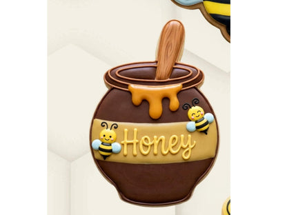 ⭐ Sweet As Can Bee Cookie Cutters – Queen Bee, Honey Pot, Hive & More