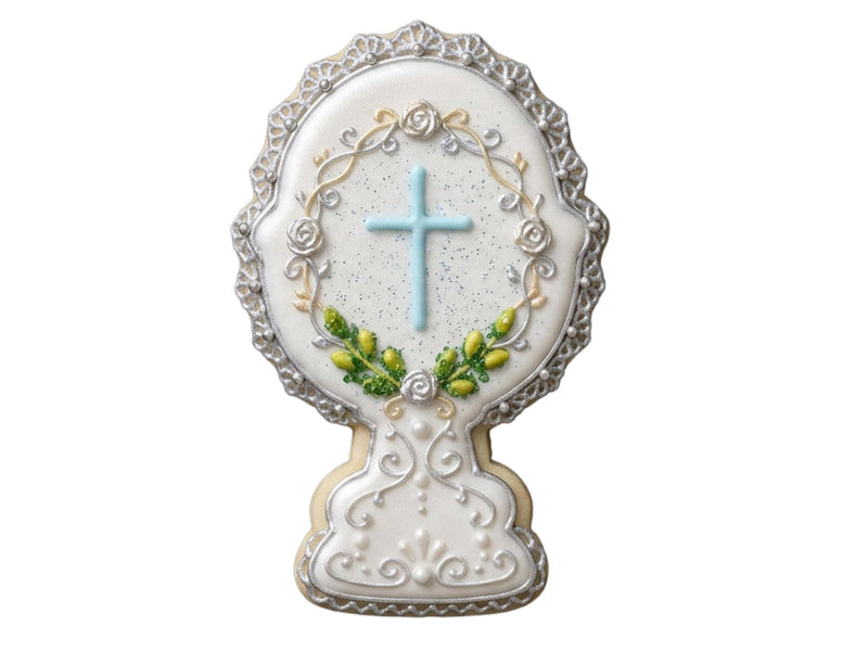 Blessings & Grace Cookie Cutters • Baptism|Communion Cookie Set • 3D Printed Food‑Safe PLA • Religious Cookie Cutters for Fondant|Clay