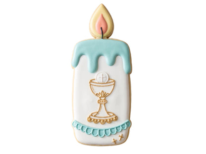 Blessings & Grace Cookie Cutters • Baptism|Communion Cookie Set • 3D Printed Food‑Safe PLA • Religious Cookie Cutters for Fondant|Clay
