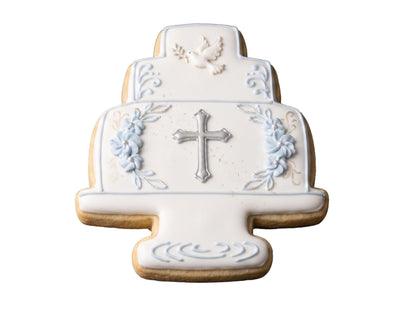 Blessings & Grace Cookie Cutters • Baptism|Communion Cookie Set • 3D Printed Food‑Safe PLA • Religious Cookie Cutters for Fondant|Clay