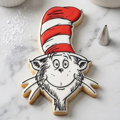 ⭐ Dr. Seuss & Friends Cookie Cutters & Stamps – Whimsical Storybook Character Collection