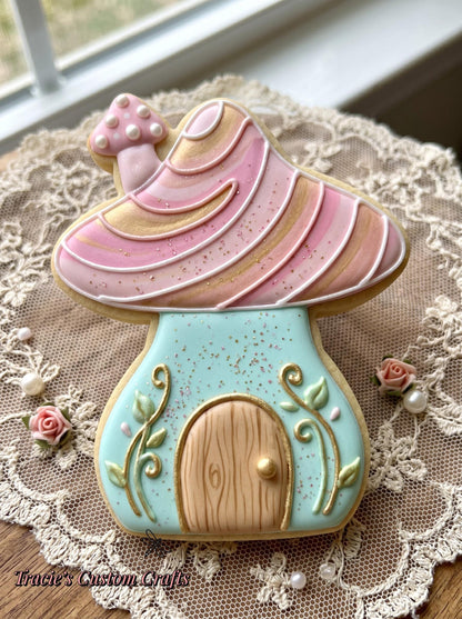 ⭐ Pixie Dust Princess Cookie Cutters & Stamps – Enchanted Fairy Magic Collection