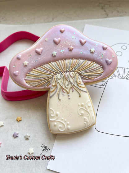 ⭐ Pixie Dust Princess Cookie Cutters & Stamps – Enchanted Fairy Magic Collection