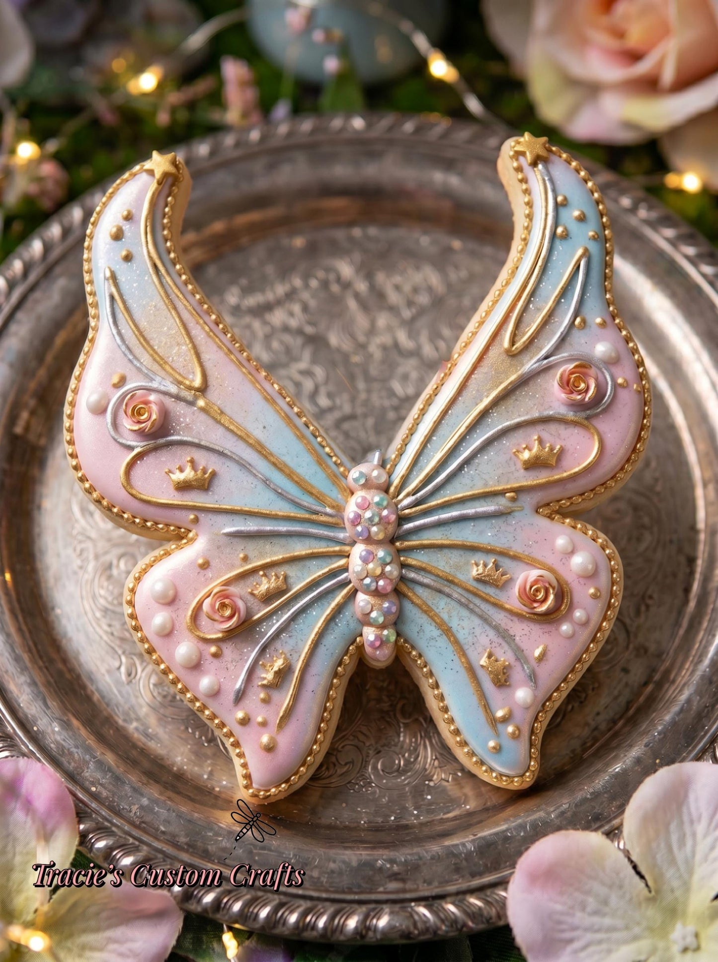 ⭐ Pixie Dust Princess Cookie Cutters & Stamps – Enchanted Fairy Magic Collection