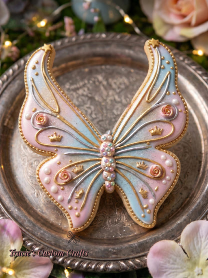 ⭐ Pixie Dust Princess Cookie Cutters & Stamps – Enchanted Fairy Magic Collection