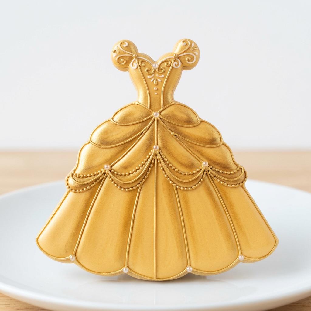 ⭐ Enchanted Gown Cutters & Stamps – Princess Gowns, Carriage, PLA