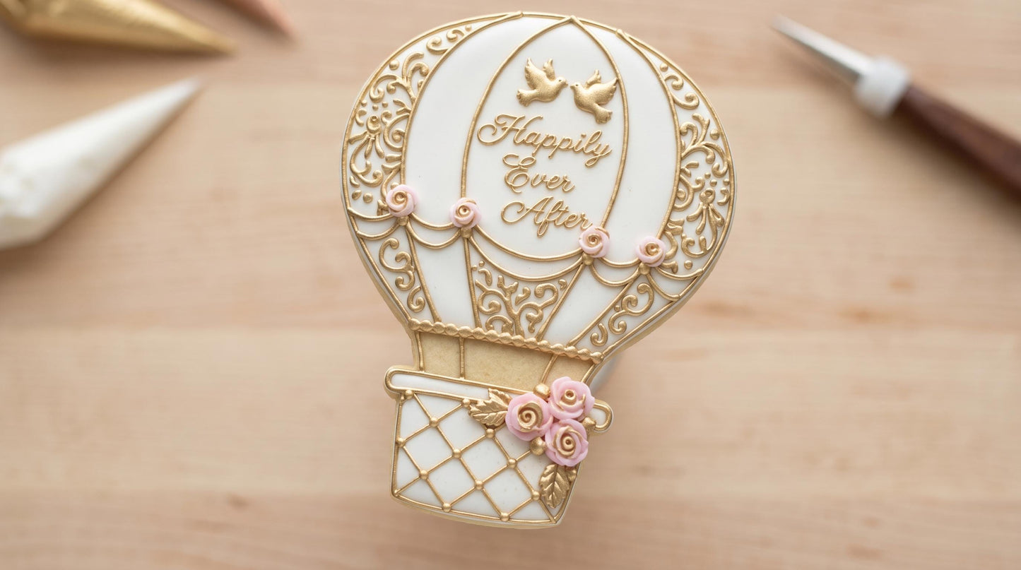 ⭐ Happily Ever After Cookie Cutters & Stamps – Fairytale Wedding Collection