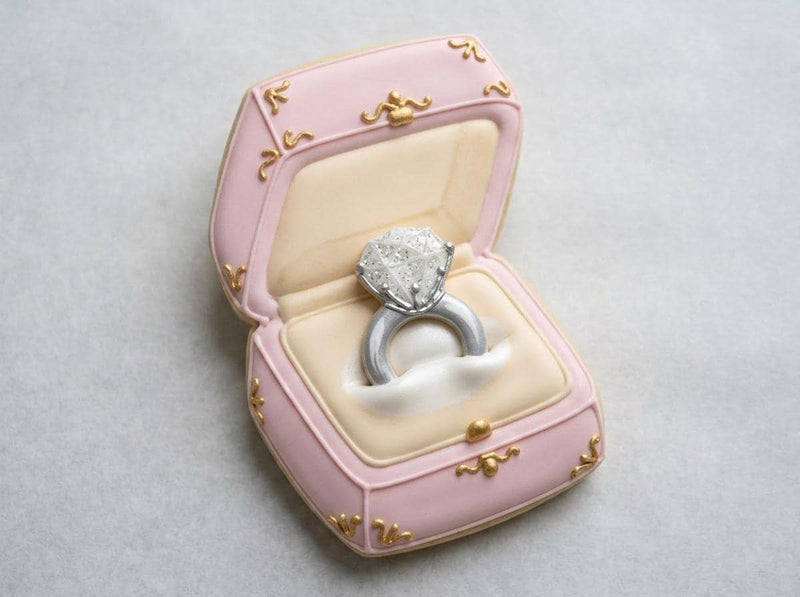 ⭐ Petals & Promises Cookie Cutters & Stamps – Modern Bridal Collection