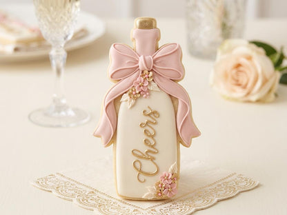 ⭐ Petals & Promises Cookie Cutters & Stamps – Modern Bridal Collection