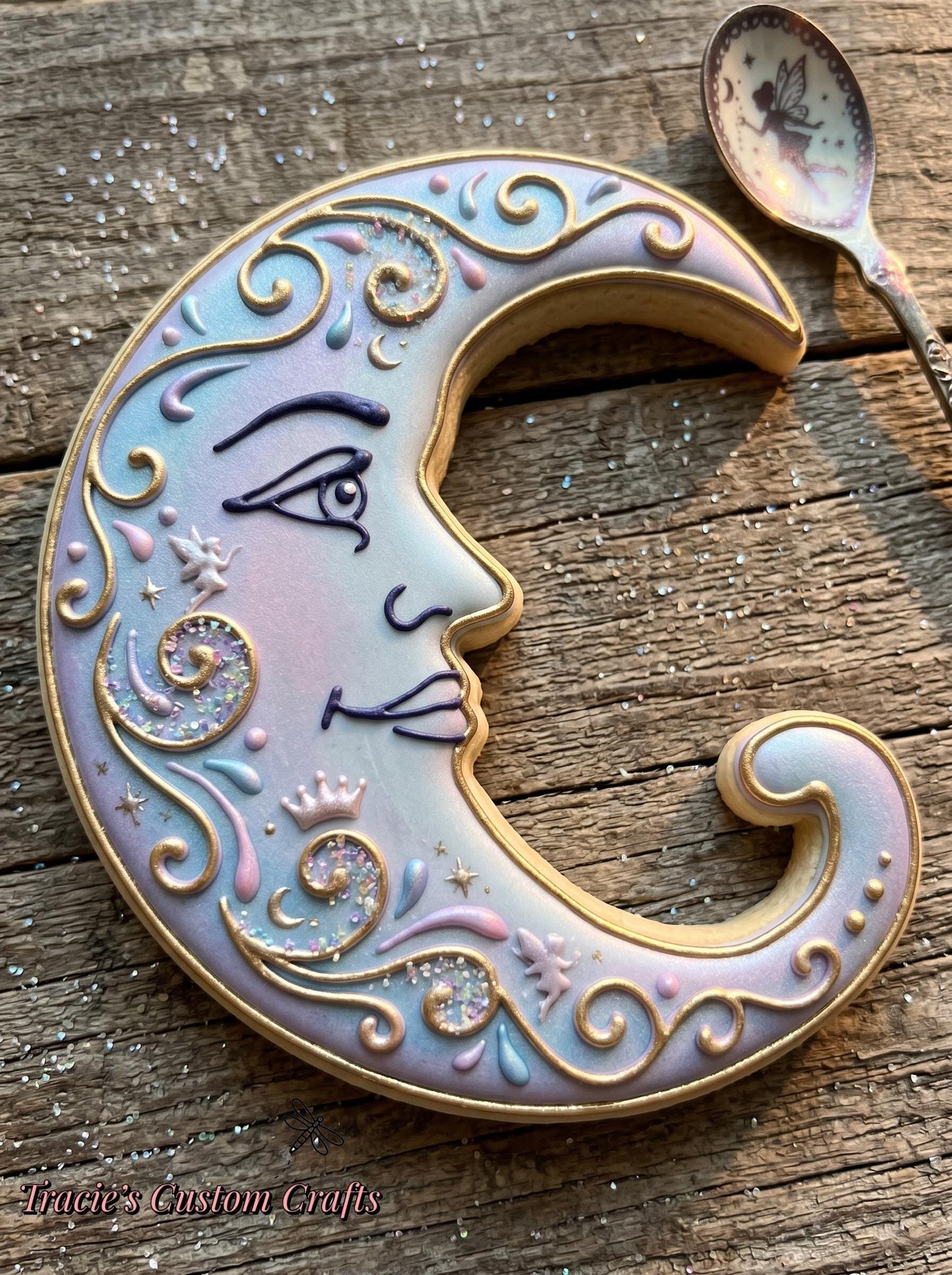 ⭐ Pixie Dust Princess Cookie Cutters & Stamps – Enchanted Fairy Magic Collection