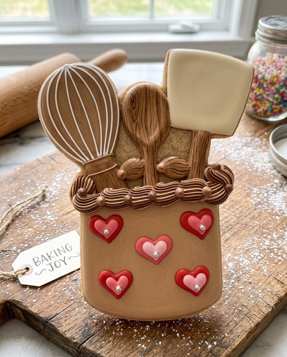 ⭐ Sugar Kissed Bakery Cookie Cutters & Stamps – Sweet Shop Cookie Collection