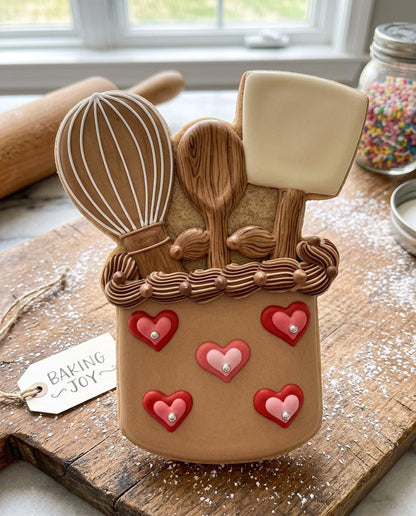 ⭐ Sugar Kissed Bakery Cookie Cutters & Stamps – Sweet Shop Cookie Collection
