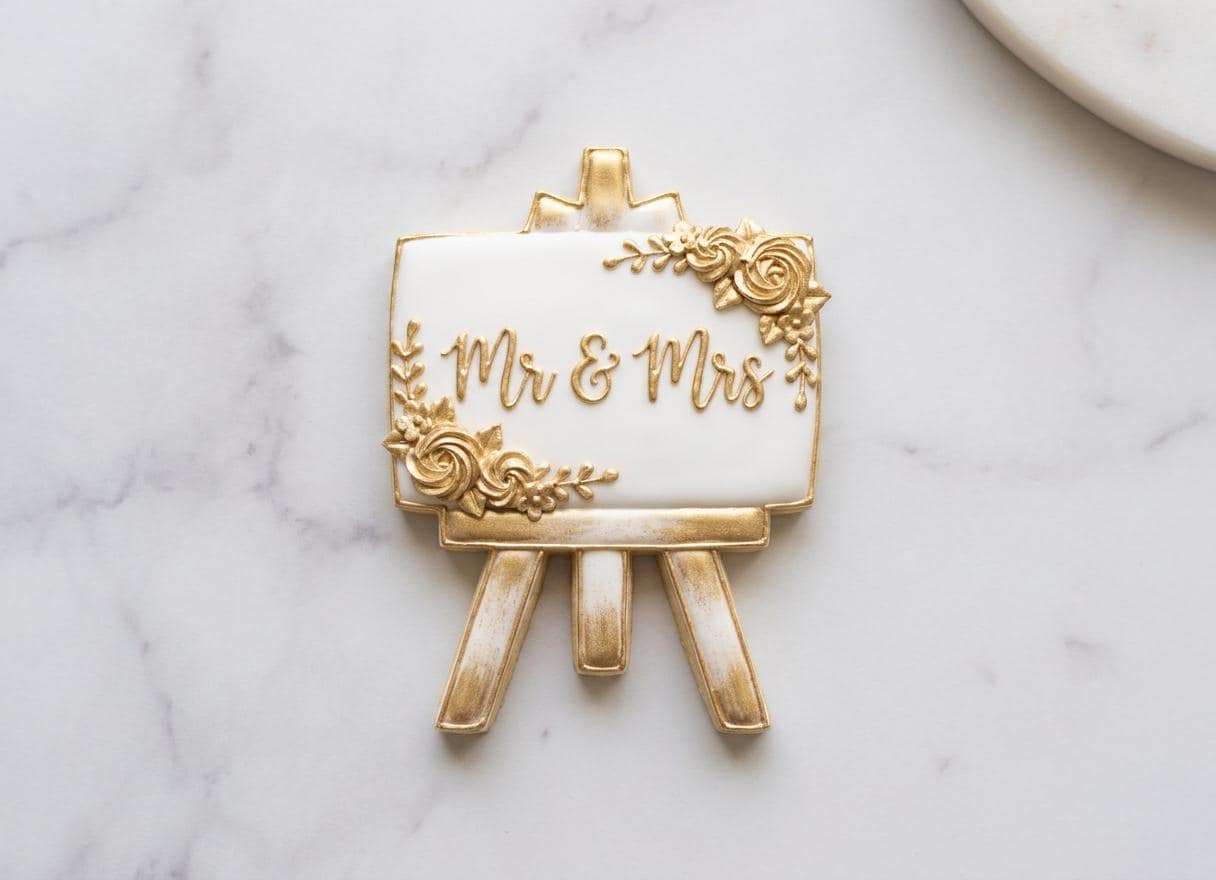 ⭐ Happily Ever After Cookie Cutters & Stamps – Fairytale Wedding Collection