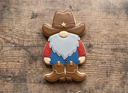 ⭐ Cowboy Christmas Cookie Cutters & Stamps – Western Holiday Collection
