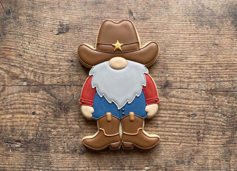 ⭐ Cowboy Christmas Cookie Cutters & Stamps – Western Holiday Collection