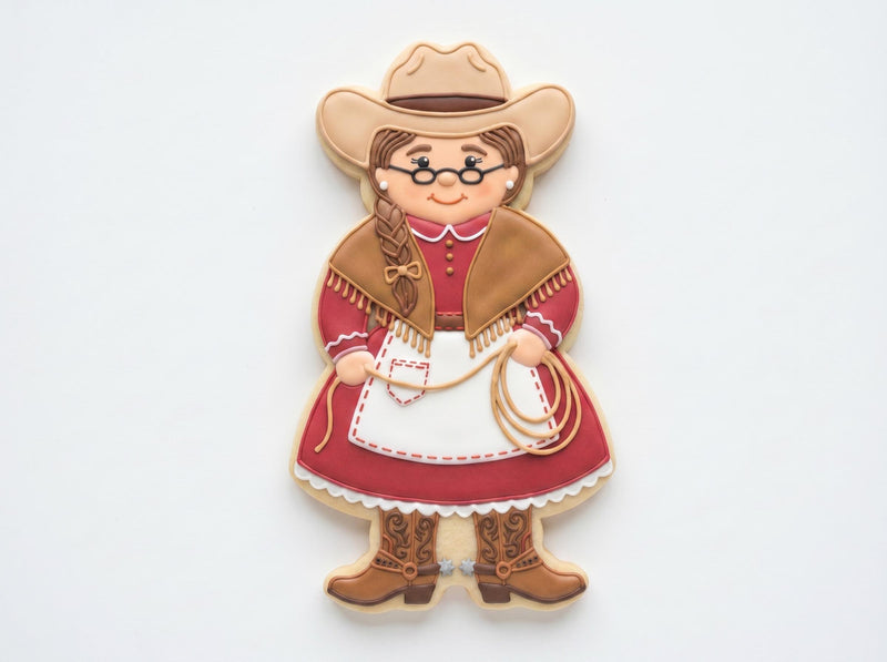⭐ Cowboy Christmas Cookie Cutters & Stamps – Western Holiday Collection