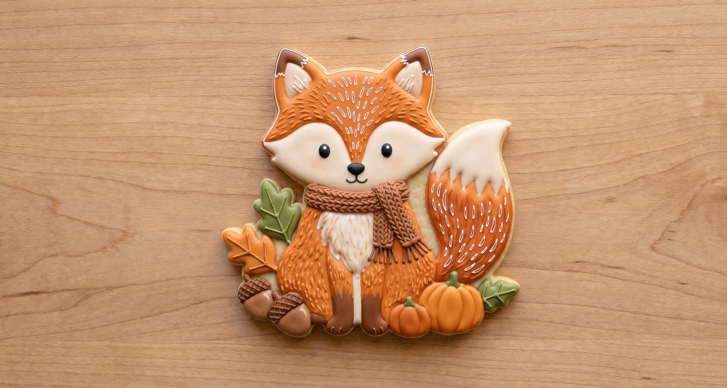 ⭐ Cozy Critters Holiday Cookie Cutters & Stamps – Woodland Christmas Collection
